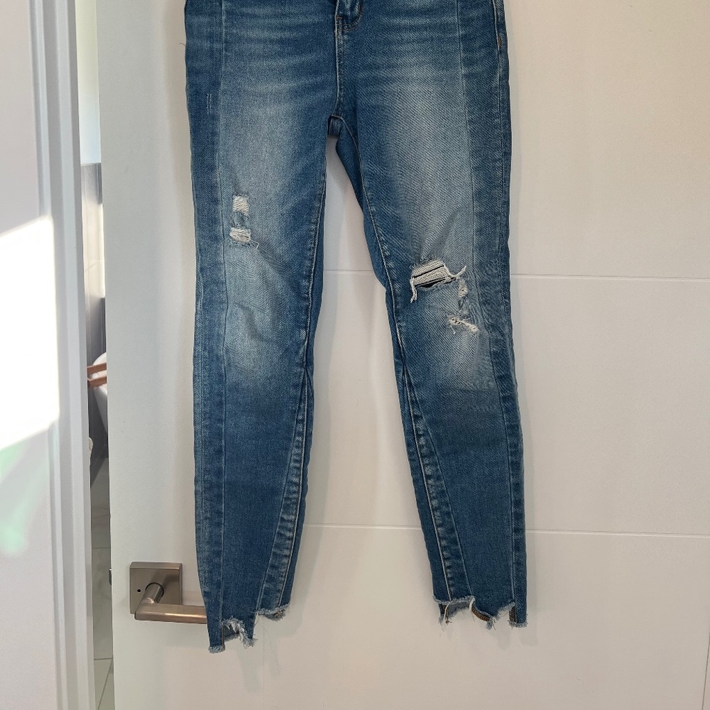 Womens Vervet by Flying Monkey Distressed Jeans